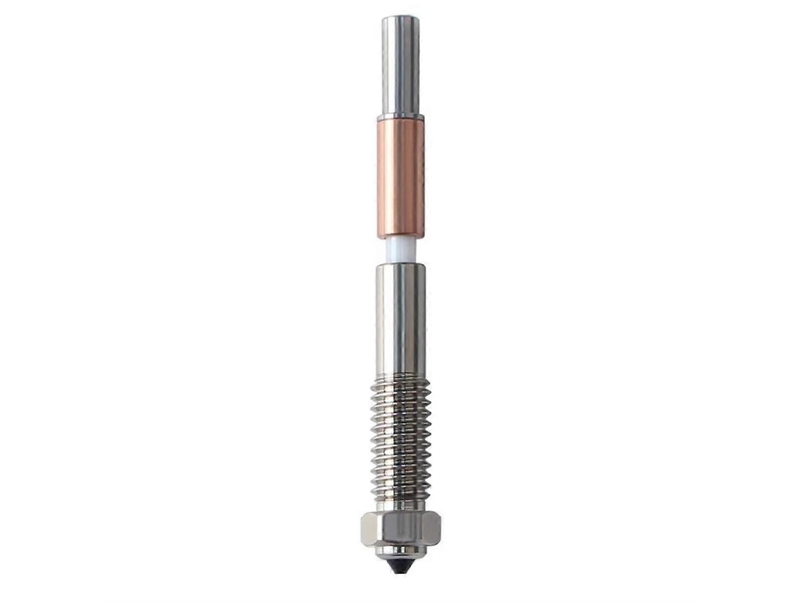 Bico Duplo Revestido De Aço Temperado Para Impressora 3d Qidi Plus4 Acessórios Equipamentos De Escritório Suprimentos 0.2 Aquaforge