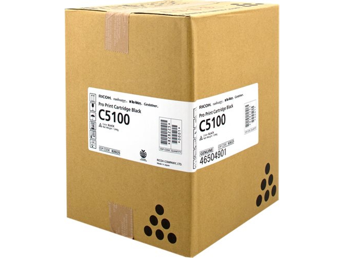 Cartucho de toner preto original para Pro C5100s Ricoh (828225)
