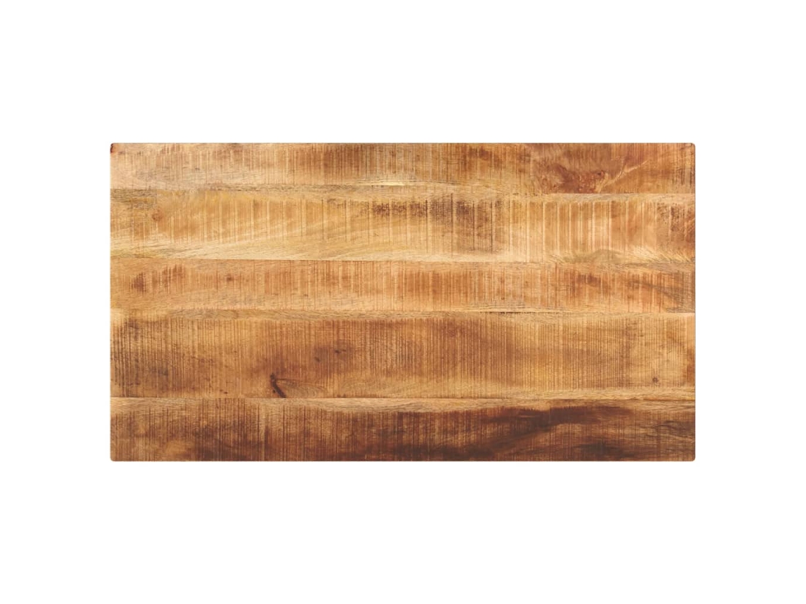Vidaxl Tampo De Mesa Retangular 110x70x2,5 Cm Mangueira Áspera Maciça