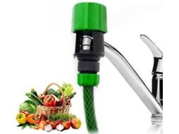 Adaptador Para Mangueira, Para Sistemas De Rega, Depósitos E Tubagens Exteriores, Ligação Segura, Prática E Resistente A Fugas, Cor Verde