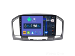 Auto Rádio Carro Bluetooth Autoradio 8GB RAM 128G ROM CarPlay Navegação GPS Ecrã Táctil RoverOne para Opel Insignia 1 2009-2013  