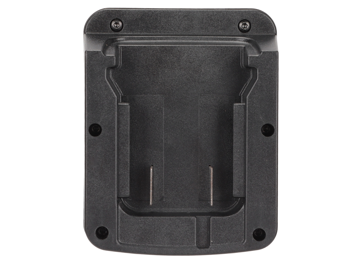 Conversor de Bateria para Ferramentas Elétricas 18v Adaptador Abs Resistente a Impactos Preto