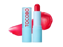 Glass Tint Lip Balm In Flush Cherry, 3.5g Hydrating And Color Boosting Formula Tocobo