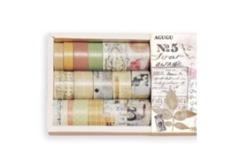 20 Rolos de Fita Vintage para Scrapbook Journaling e Artesanato NEVEANCE