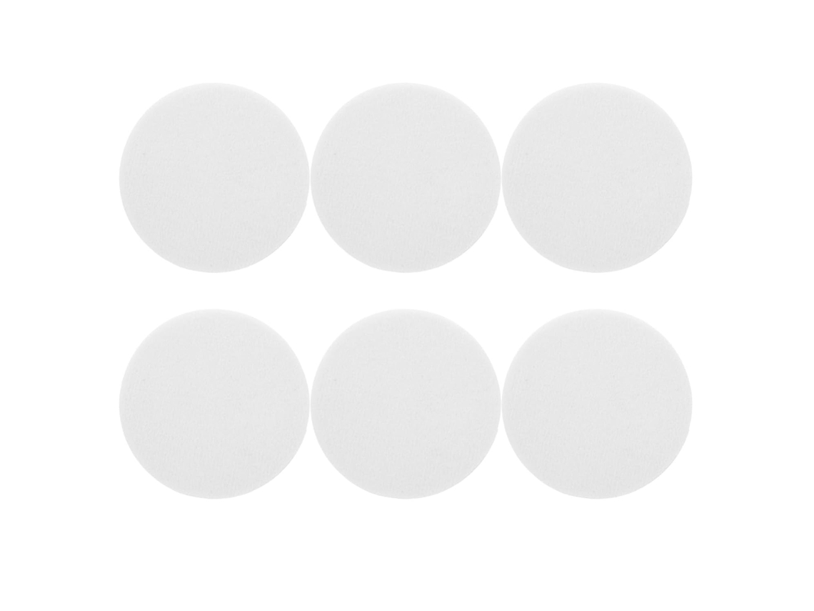 Discos De Polimento Lã Com Fecho Autoadesivo, 6 Unidades