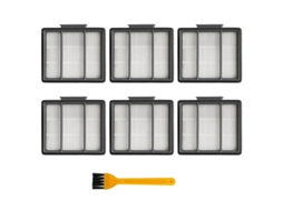 6 peças filtros escova de limpeza para ryobi p712 713 714k acessórios aspirador filtros pré filtro chão poeira limpar