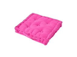 Homescapes Hot Pink Floor Cushion 50x50 Cm