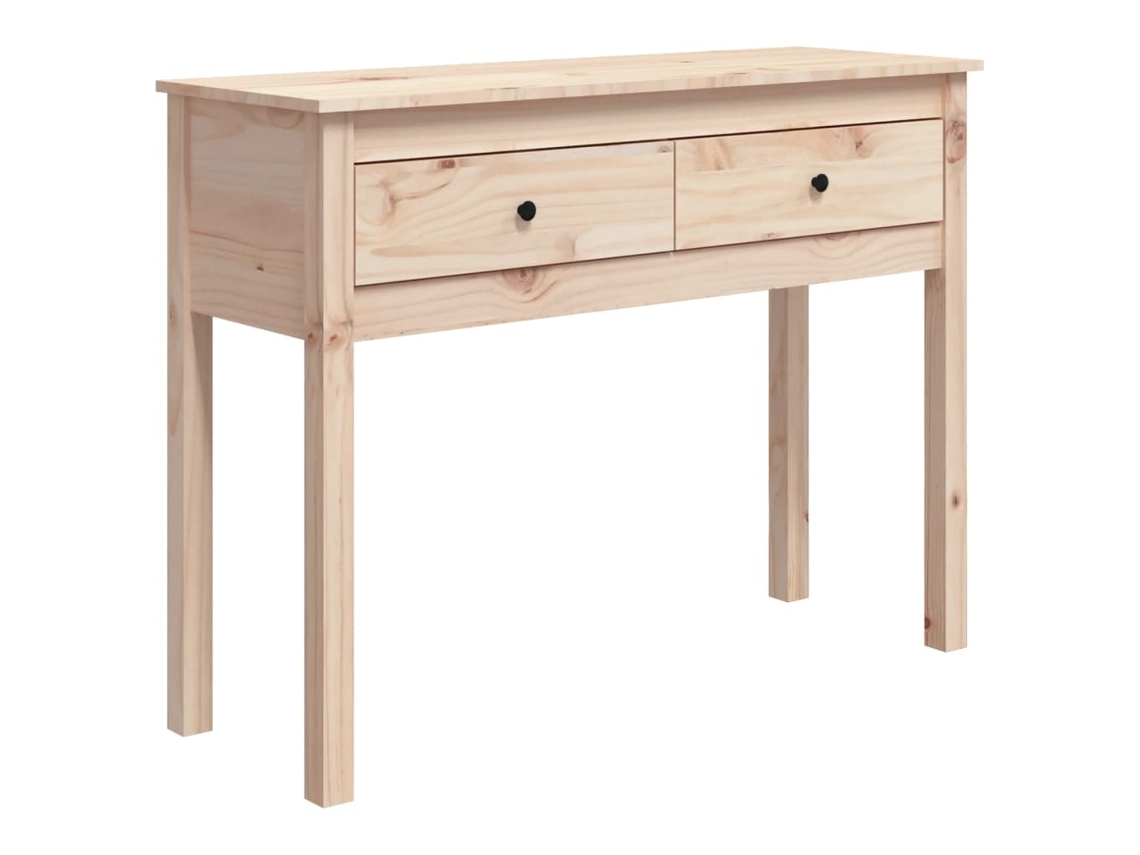 Mesa Console 100x35x75 Cm Madeira de Pinho Maciço MAISON EXCLUSIVE