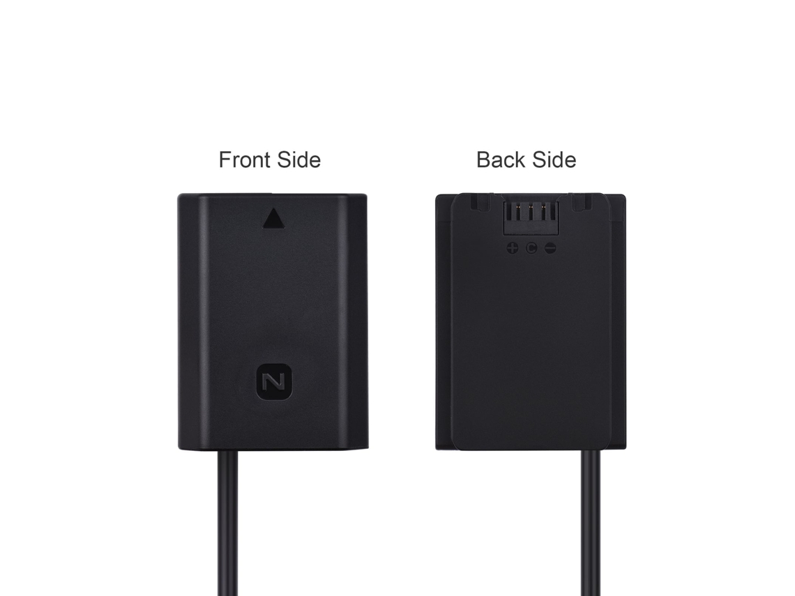 2026 andoer Dr fz100 Adaptador de Batería Falsa Np fz100 para Sony A9 A6600 A7r3 A7m3 A7s3 A7iii A7r4 A7m4 Cable Usb Con Enchufe de Pared