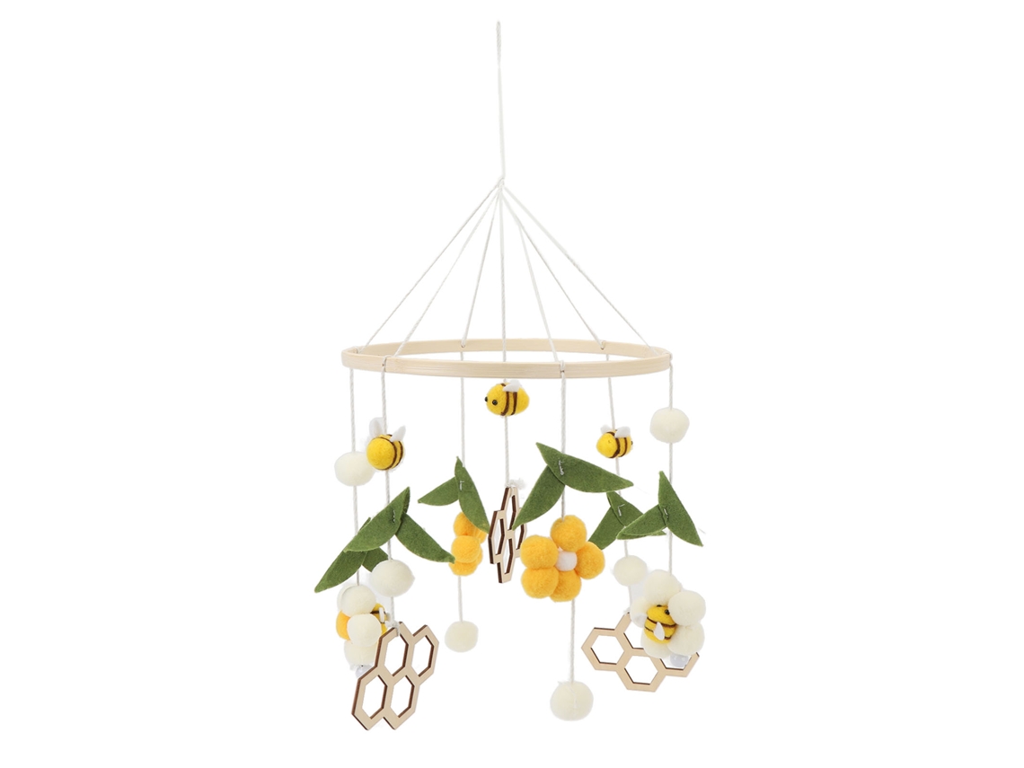Móvel Para Berço Abeja Com Flores, Brinquedo Pendente Para Bebê, Móveis Para Berço De Bebê