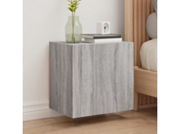 Vidaxl Móvel Parede Tv 40,5x30x40 Cm Derivados de Madeira Cinza Sonoma