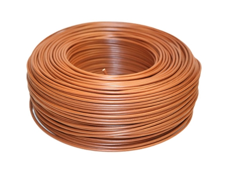 Cabo Elec Rosca Flexível VK H07V-K Cabo Superior 1X2.5Mm Marrom 2 BRICABLE