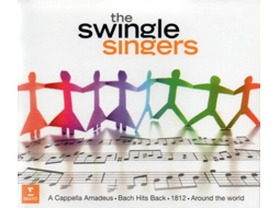 CD The Swingle Singers - A Cappella Amadeus - Bach Hits Back - 1812 - Around The World