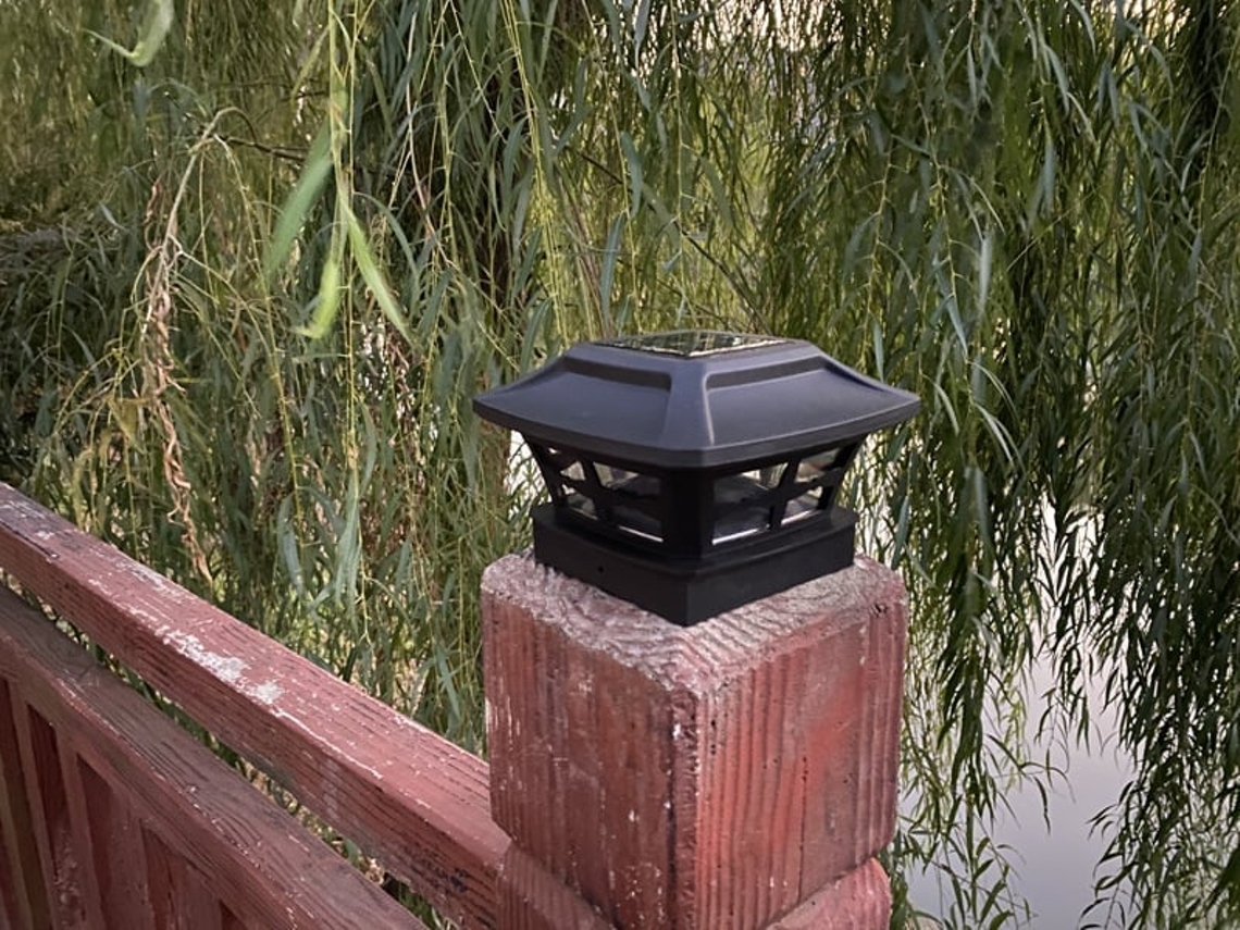 Luminária Solar para Cerca e Escadas IP65 AQUAFORGE