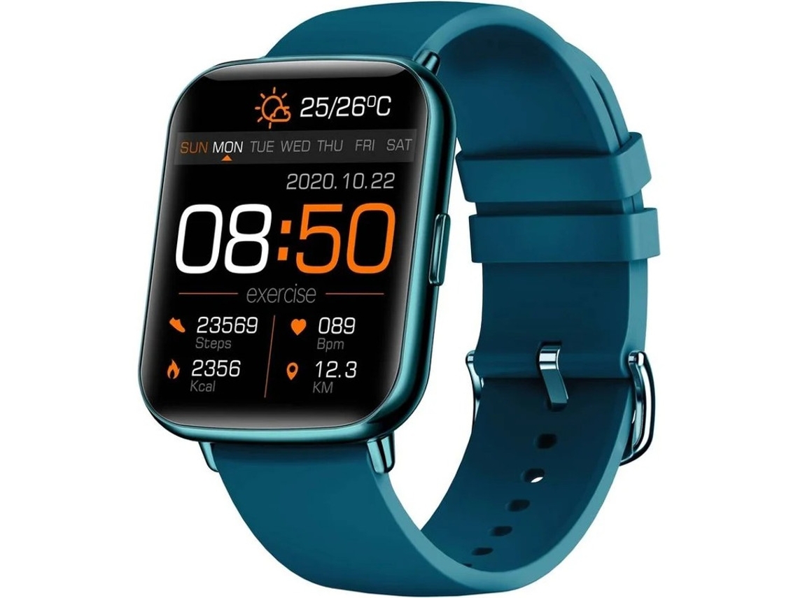 Sports Watch 1.69 Touch, Ip68 À Prova Dágua, Cardiac Monitor, Sono, Pedometry, Activity Tracker, Stopwatch, Android/ios Green Bestvite