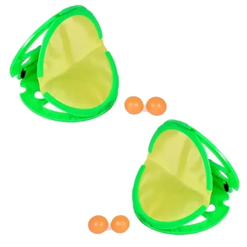 Bola de Arremesso para Atividades Físicas Ao Ar Livre, Brinquedo para Pegar e Brincar, Brinquedo Interativo para Pais e Filhos MDUG (2 Itens)