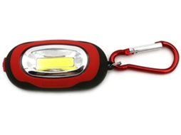 X Lanterna De Acampamento Portátil Cob Chaveiro Mini Tocha Externa Vermelha Olysi Shop