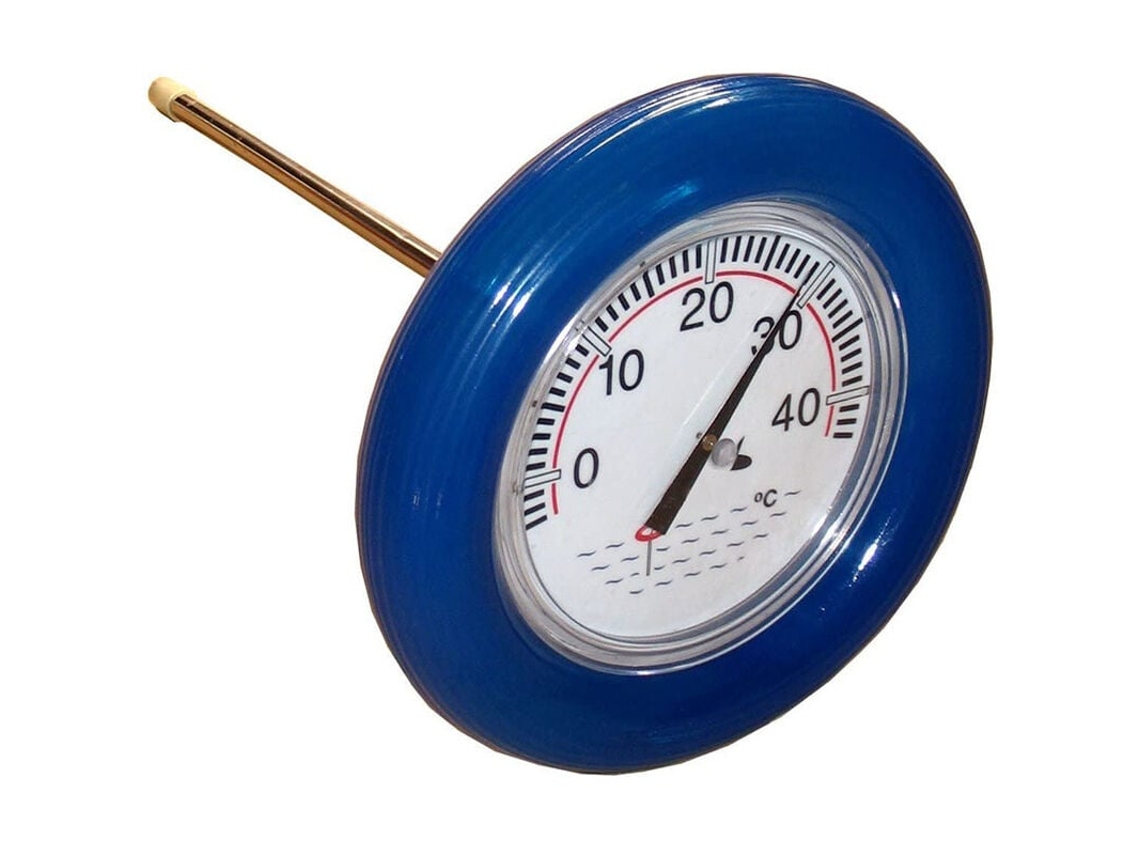 Termômetro Flutuante Azul AQUAFORGE para Medir Temperatura da Água em Piscinas, Spas, Jacuzzis, Aquários