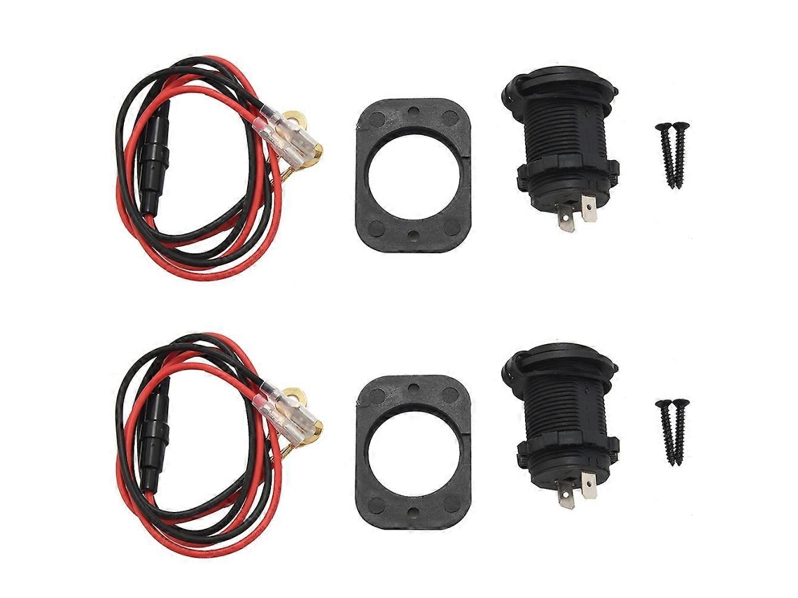 2x Distribuidor De Acessório De Cigarro 12v No Carro