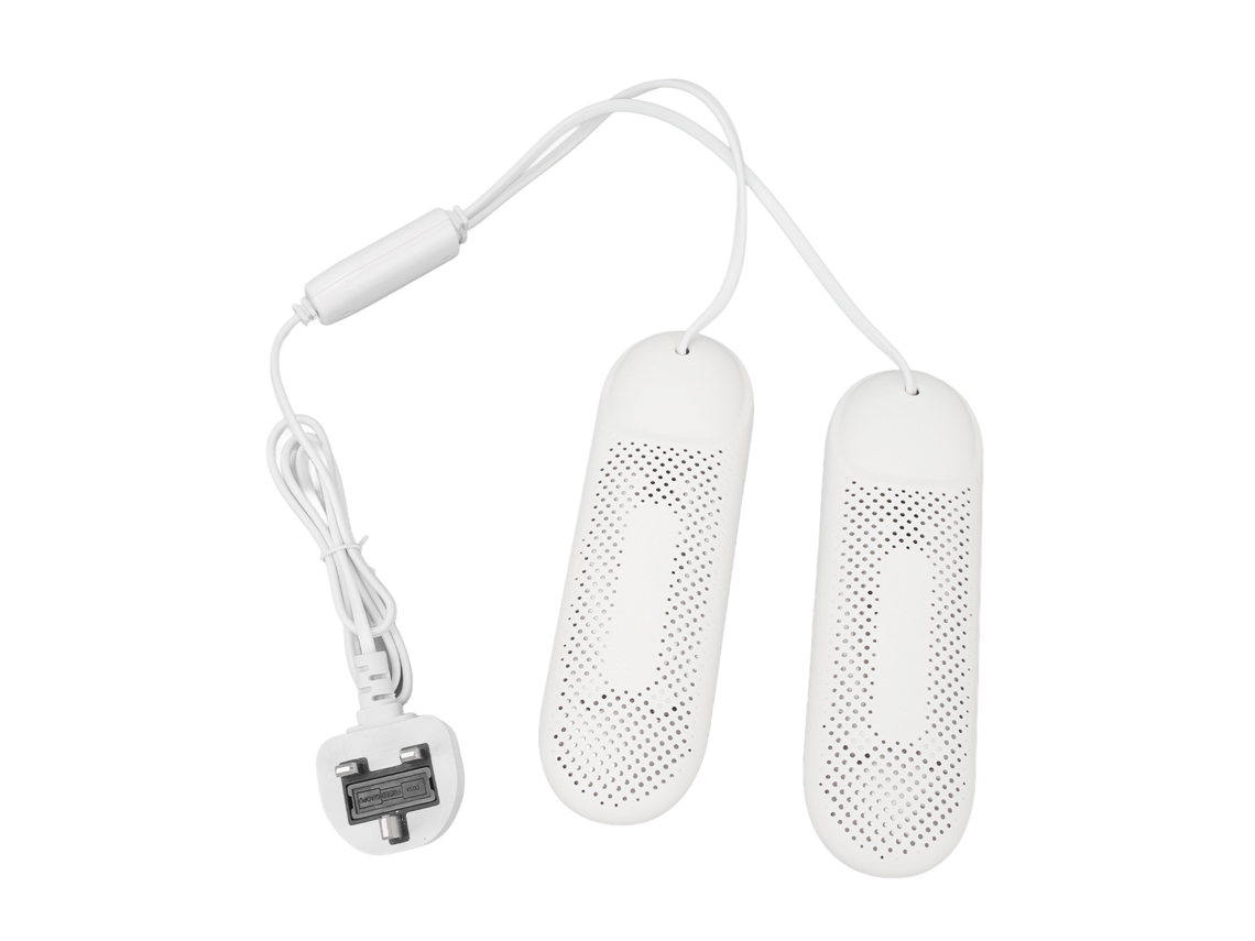 Secador De Sapatos E Botas Com Temporizador De 3 Níveis, Plugue 220-240v, Possui Abertura Em Tela Com Borda Arredondada Para Botas De Trabalho
