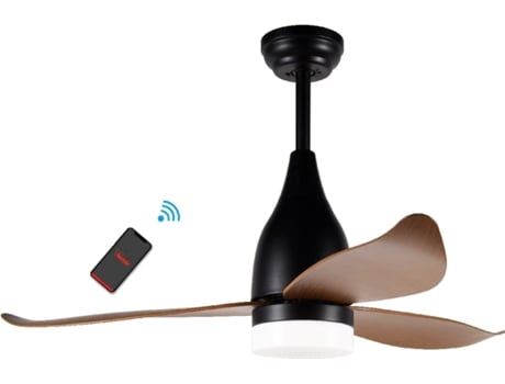Fã Garigliano In Abs Metal Castanho Preto 117X51X117 Cm BIMAR