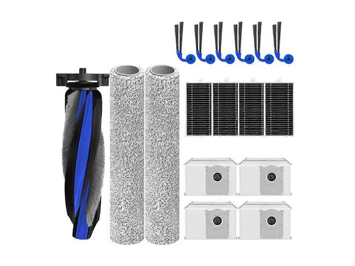 Peças Para Aspirador Ecovacs Deeboot T90 Pro Omni / T90 Omni (versão Com Reservatório De Água): Escova Principal, Filtro, Saco De Pó, Esfregão De_ozo