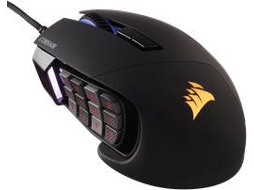 Rato Gaming CORSAIR Scimitar Pro RGB (16000 dpi - Preto)