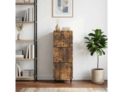 Vidaxl Gabinete De Gavetas 33 X 34,5 X 92 Cm Derivados De Madeira