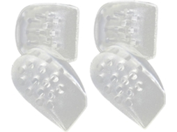 Palmilhas De Silicone Invisíveis Beauvorty Com Amortecimento No Calcanhar Para Uso Diário, Para Calçados Masculinos E