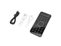Placa De Som (bateria Integrada, Redução Inteligente De Ruído) Equipamento De Gravação Ao Vivo Para Cantar Ao Ar Livre
