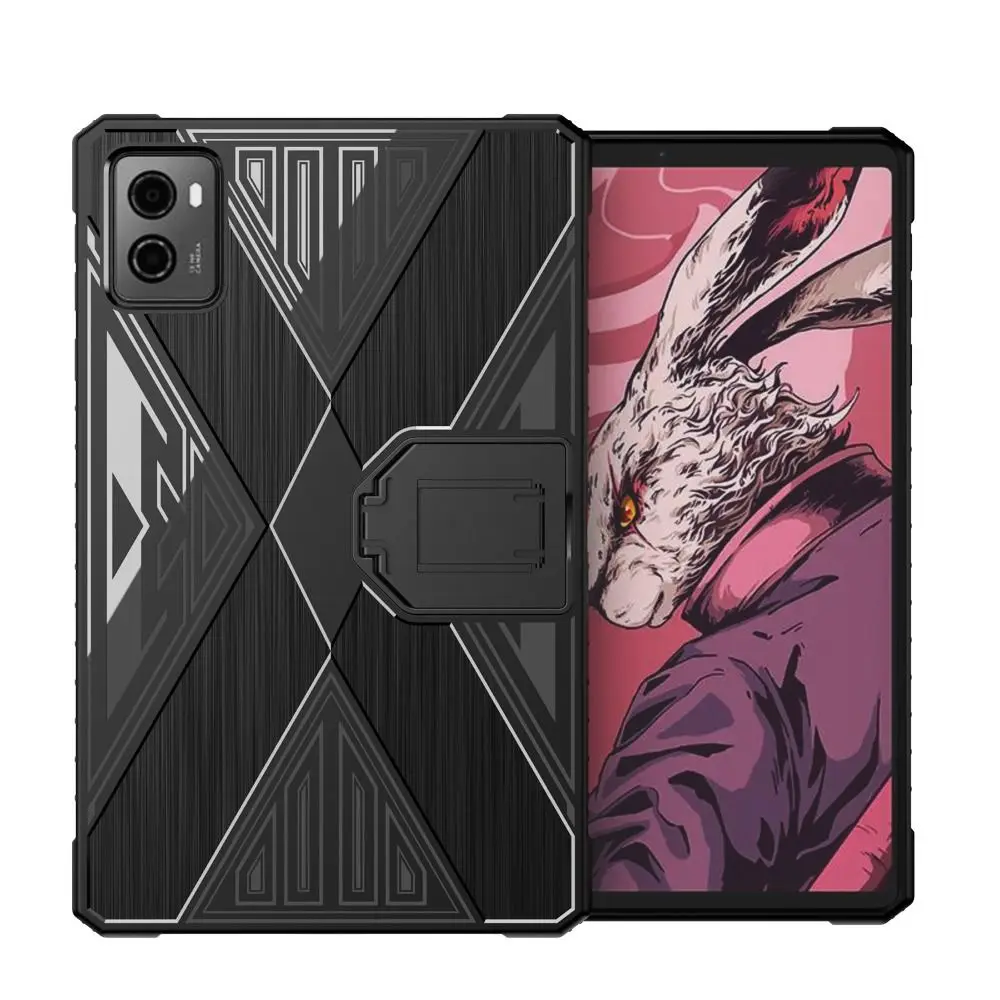 Capa Protetora Para Tablet Lenovo Legion Y700 2ª Geração 8.8" Tb-320fu, Resistente A Impactos, Com Suporte, Jogos, Modelo Legion -aquaforge