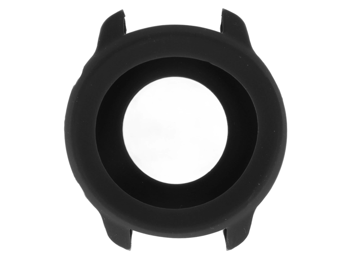 Capa De Proteção De Silicone Com Borda Macia Para Amazfit Gtr 3 Case Shell Protetor Bumper Preto