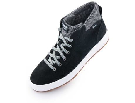 Botas Keds Femininas de Camurça e Nylon, Tamanho 40,5, Pretas
