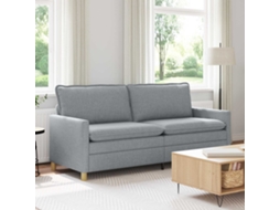 Vidaxl Sofá Cinzento-claro 196 X 81 X 87,5 Cm Tecido