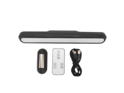Barra de luz LED magnética com controle remoto, 3000K-6000K, regulável, USB, para mesa ou armário | S/MARCA