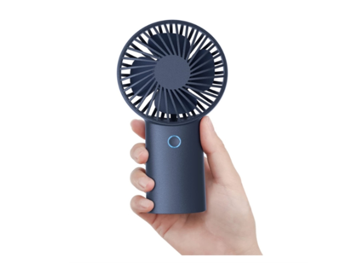 Ventilador Mao 4000mah 3 Velocidades 5 20h Azul Yizhood