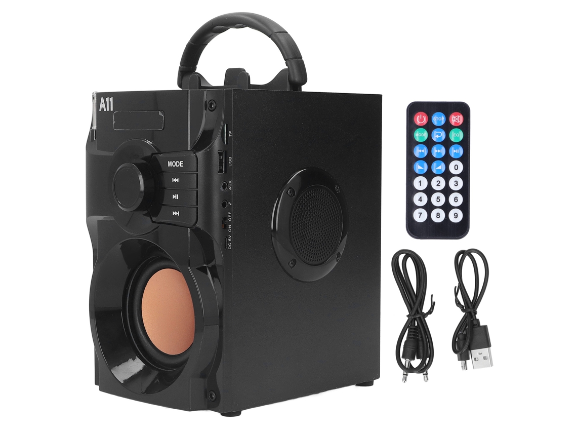 Caixa de Som Bluetooth 5.0 Estéreo com Subwoofer CHABERLU