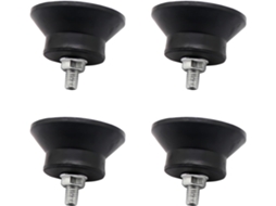 4 Almofadas De Borracha Para Compressor Ar, Almofadas De Aterrissagem Antiderrapantes E Antivibração, Tapete De