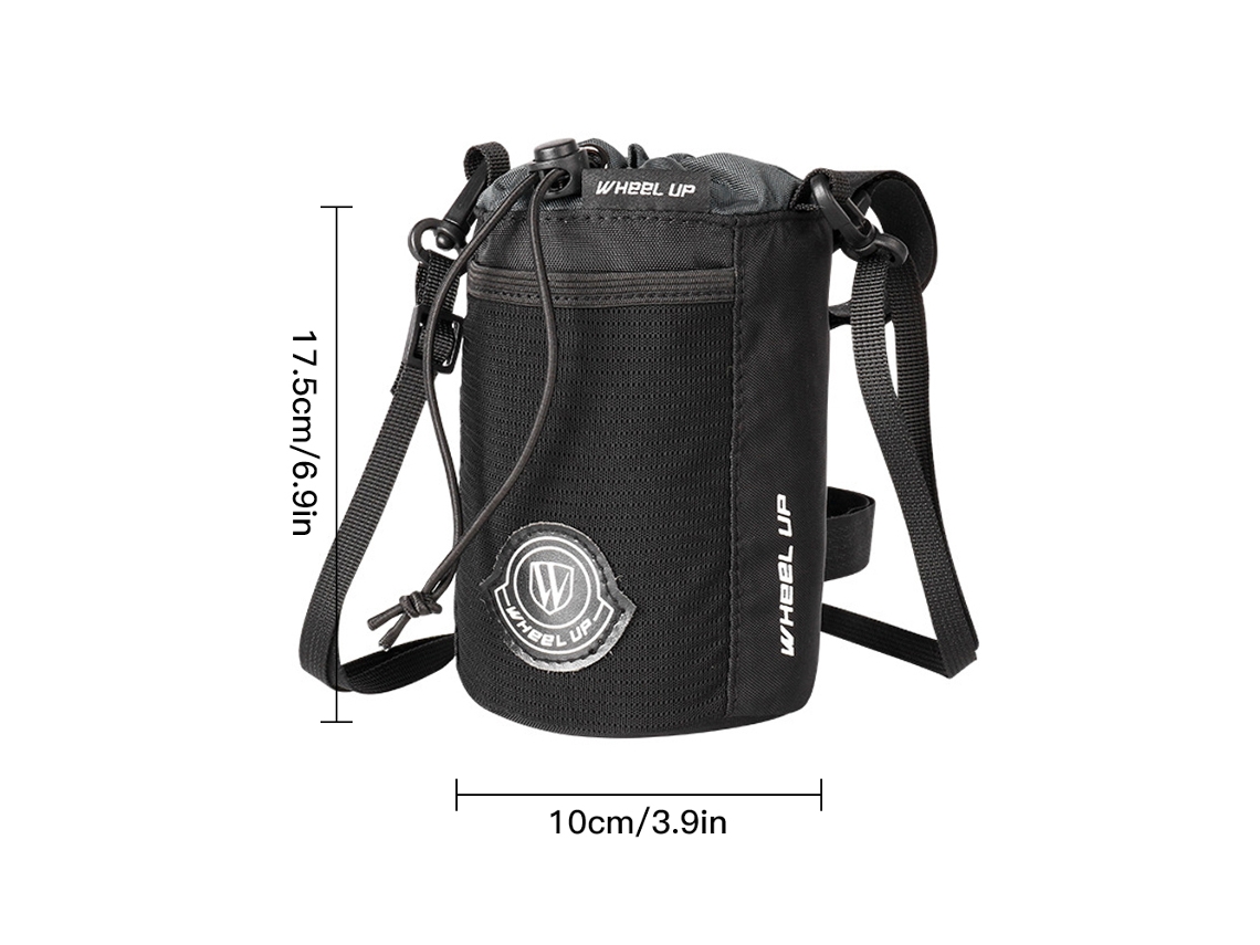 Suporte Para Garrafa De Água Para Bicicleta Bolsa Porta-garrafa Com Alça Ajustável Para Guidão Mtb Resistente À Água