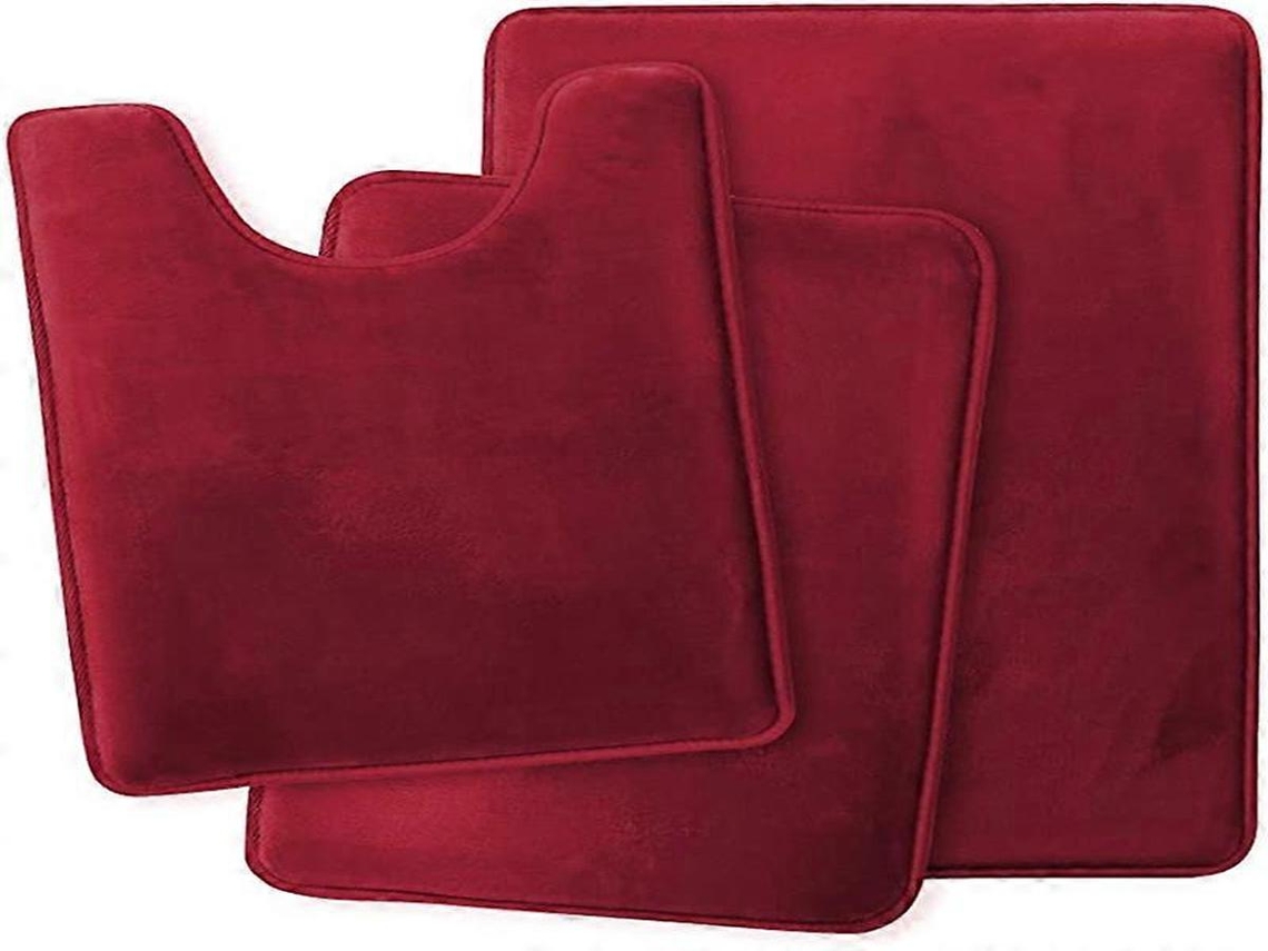 Lurelia Conjunto Banho 3 Peças Espuma Viscoelástica Absorvente