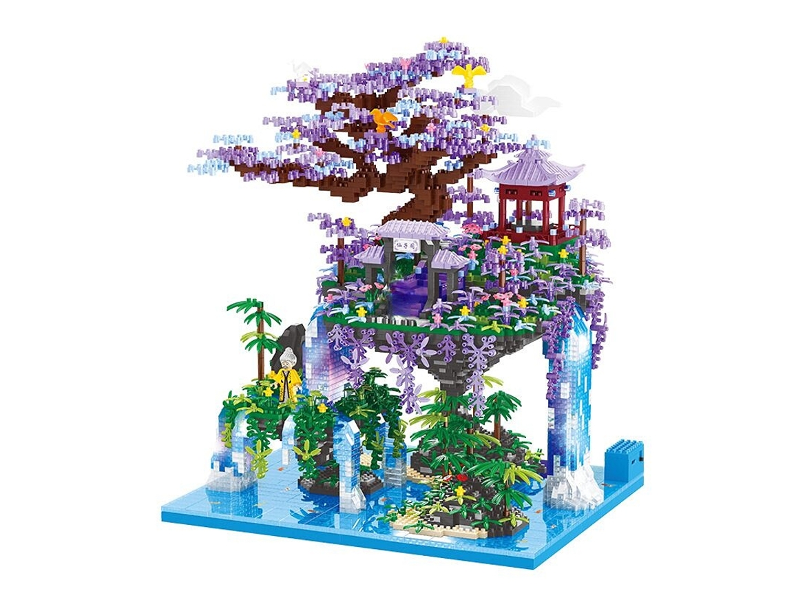 Conjunto De Blocos De Montar Diy Com 4574 Peças - Guanghan Xiange, Brinquedo De Contas Com Tema De Arquitetura Chinesa
