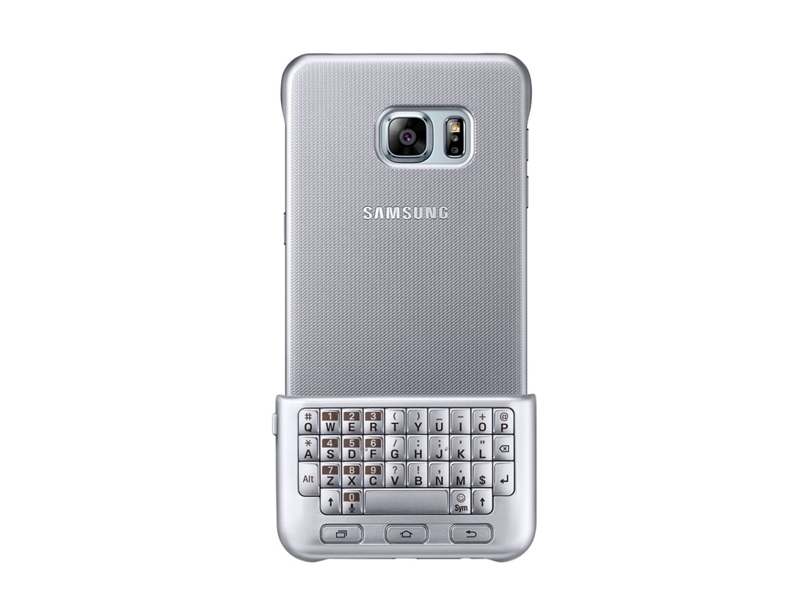 Capa SAMSUNG Teclado Galaxy S6 Edge+ Prateado