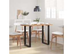 Vidaxl Mesa De Jantar 110x50x76 Madeira De Acácia Maciça