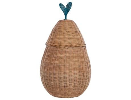 Cesto BELIANI Vagsoy (Natural - Rattan - 77 cm)