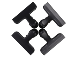 4pcs Clipe De Comida De Aço Inoxidável Allinless