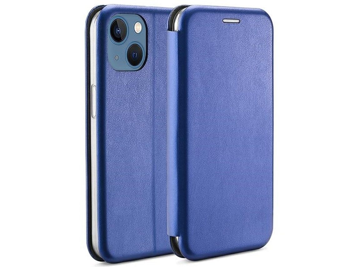 Capa para iPhone 15 BELINE Pele Sintética Magnética Azul