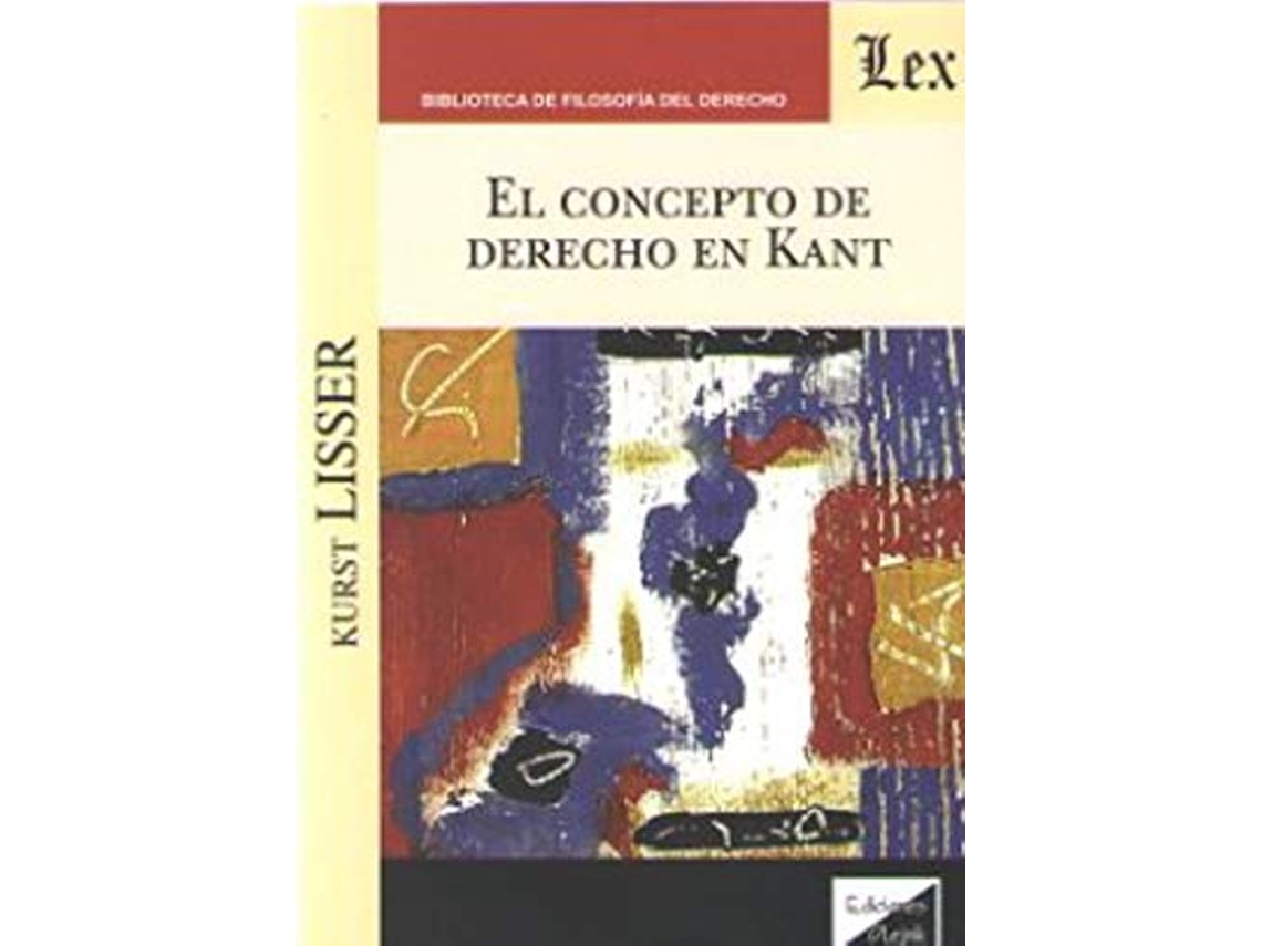 Livro Concepto De Derecho En Kant, El de Kusrt Lisser (Português)