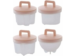 Forma Para Ovo Cozido No Vapor, Forma Para Ovo Poché De Grau Alimentício Em Pp, Forma Para Ovo Poché Com Dupla Célula, Utensílios De Cozinha