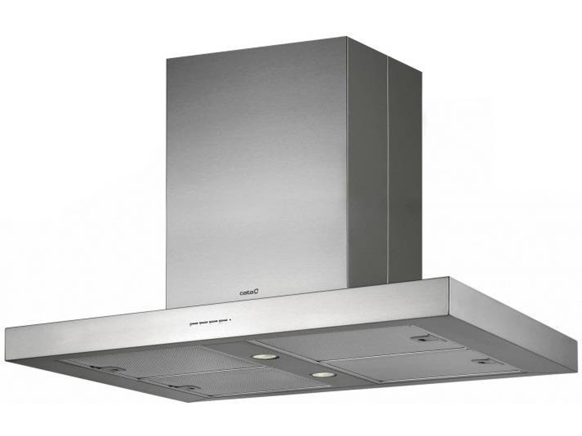 Exaustor de Ilha CATA Sygma 900 Bk (600 m3/h - 90 cm - Inox)