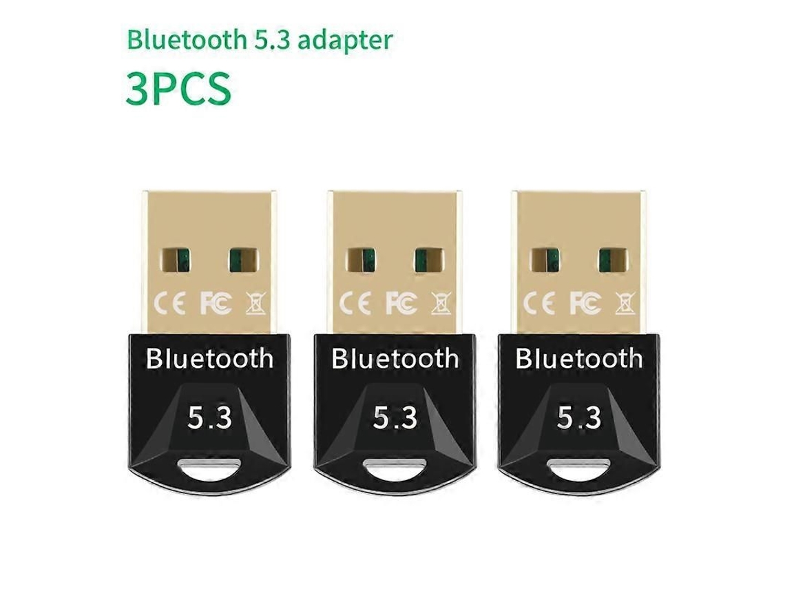 Adaptador Usb Bluetooth 5.3 Transmissor Receptor Bluetooth Áudio Dongle Bluetooth Adaptador Usb Sem Fio Para Computador Pc Laptop